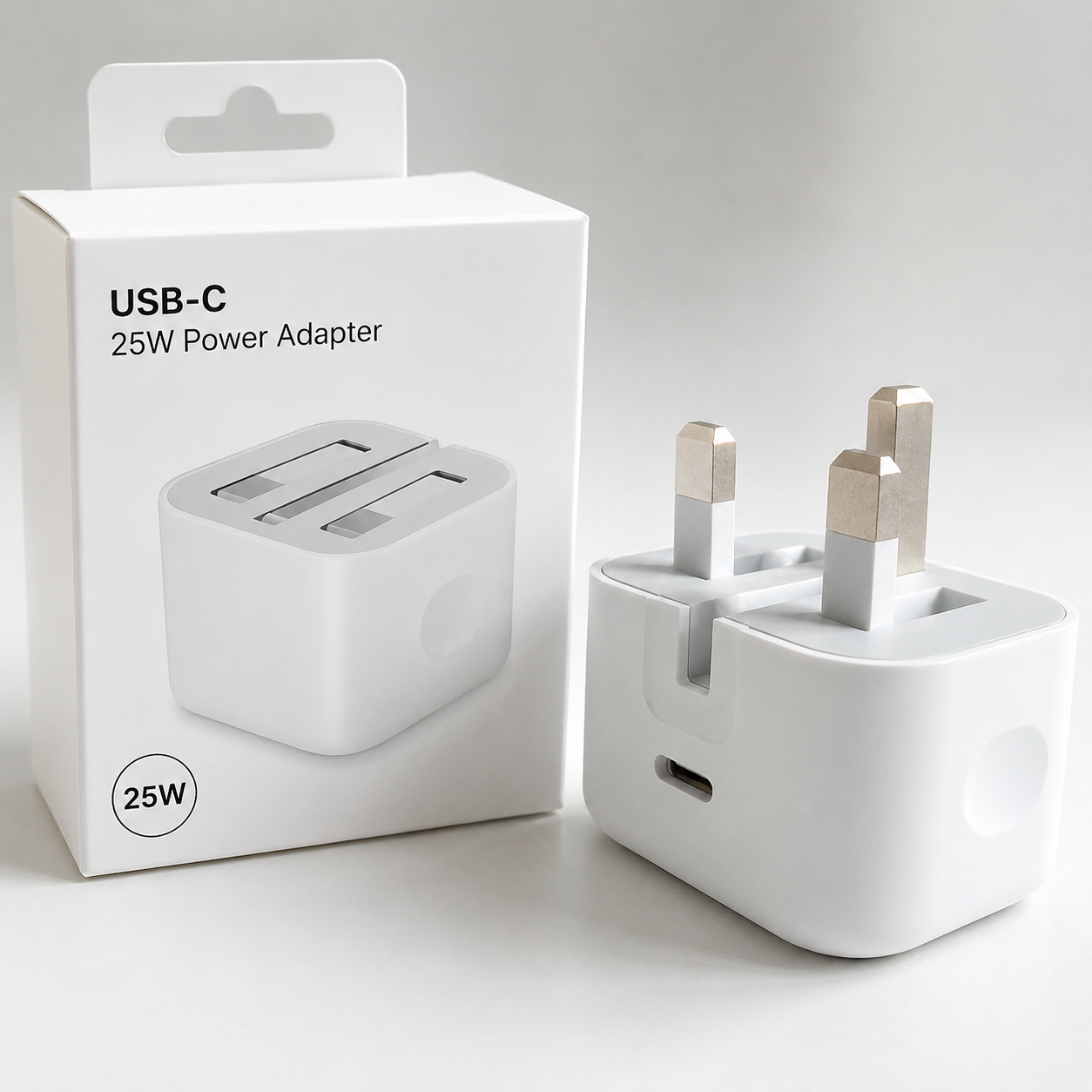 iPhone 25W Fast Charging 3 Pin Adapter