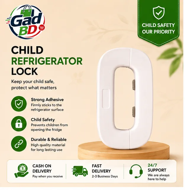 Child Safety Refrigerator Lock – Secure Protection for Kids & Home Appliances